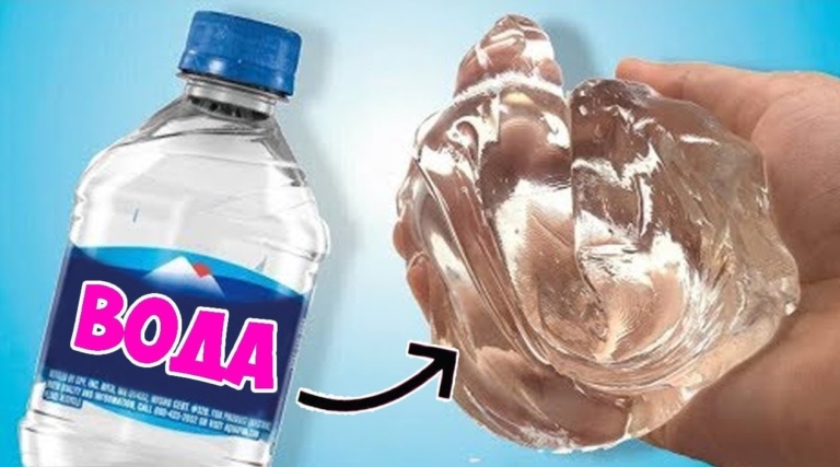 Как сделать слайм из воды