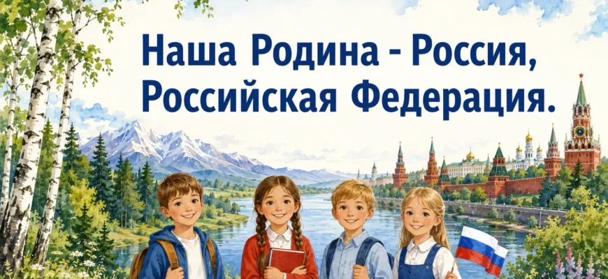Наша Родина - Россия, Российская Федерация.