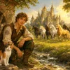 Ганс, пёстрая кошечка, волшебные кони и заколдованный замок