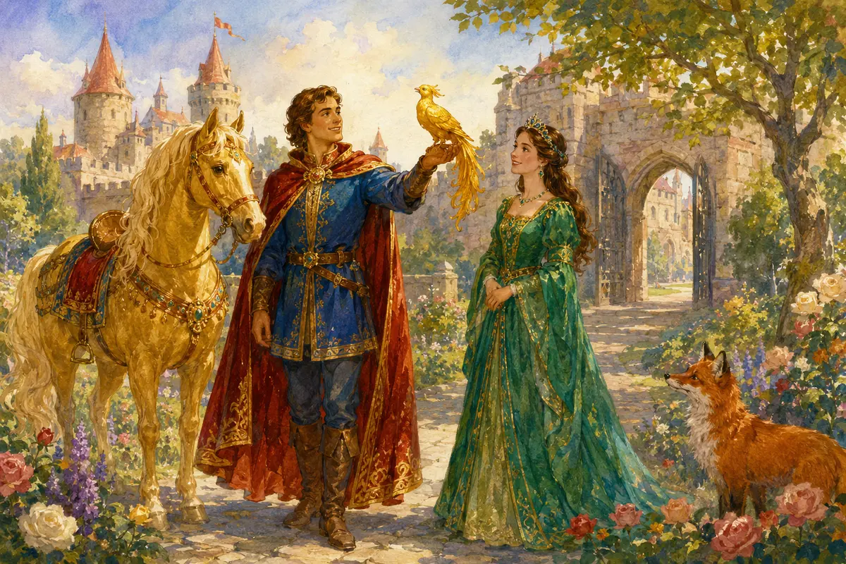 Золотая птица — иллюстрация 5