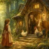 Лесной дом — иллюстрация 1
