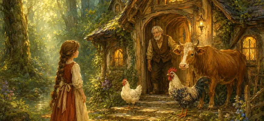 Лесной дом — иллюстрация 1
