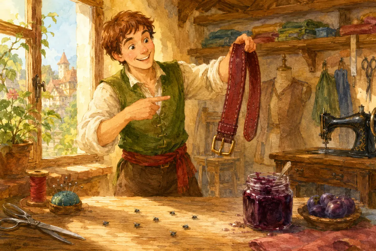 Храбрый портняжка — иллюстрация 2