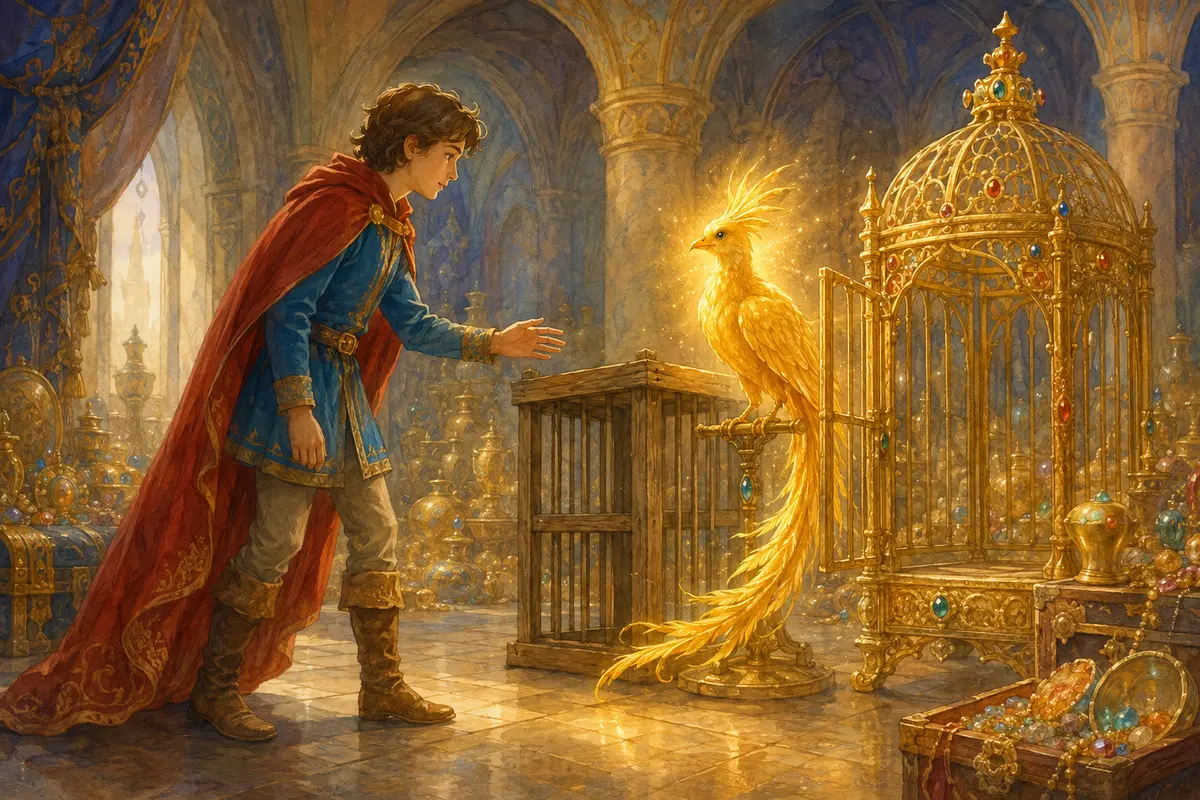 Золотая птица — иллюстрация 4