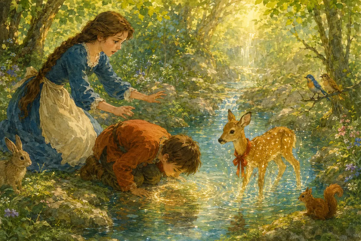 Братец и сестрица — иллюстрация 3