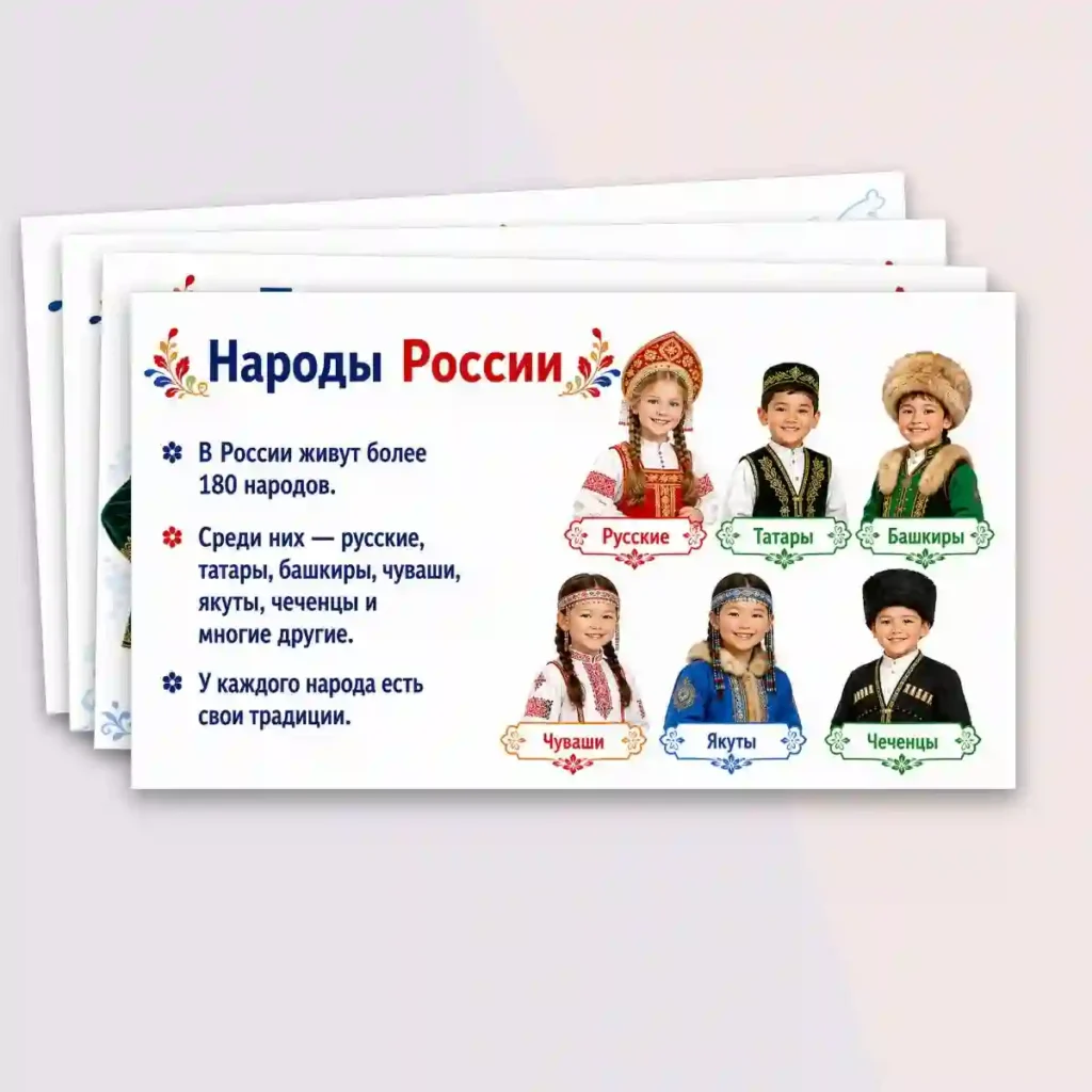 Народы России. Родная страна.