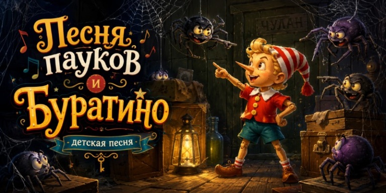 Песня пауков и Буратино