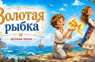 Золотая рыбка детская песня