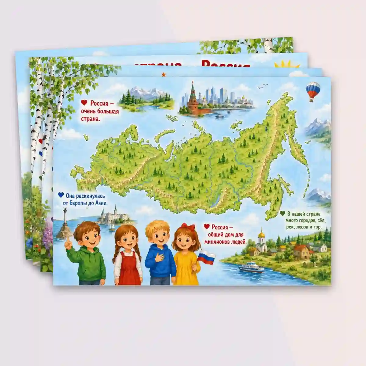 Россия на карте мира