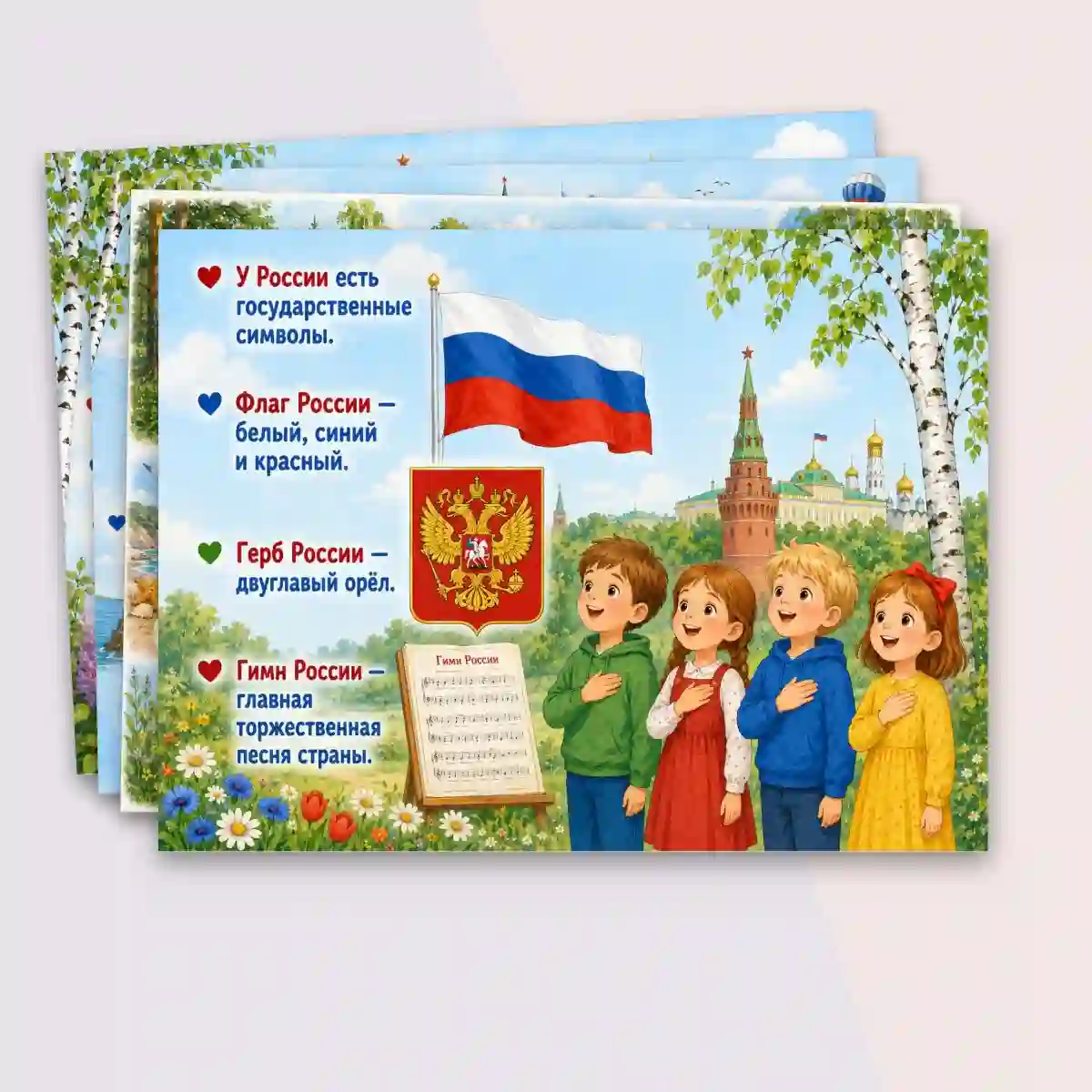 Флаг, герб и гимн Российской Федерации