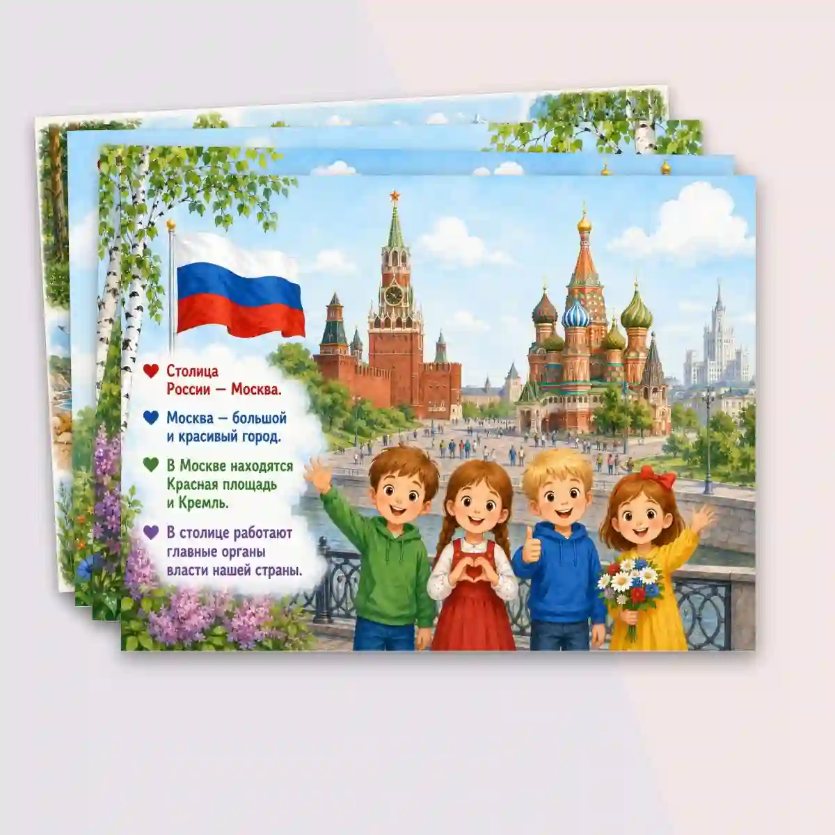 Москва — столица Российской Федерации